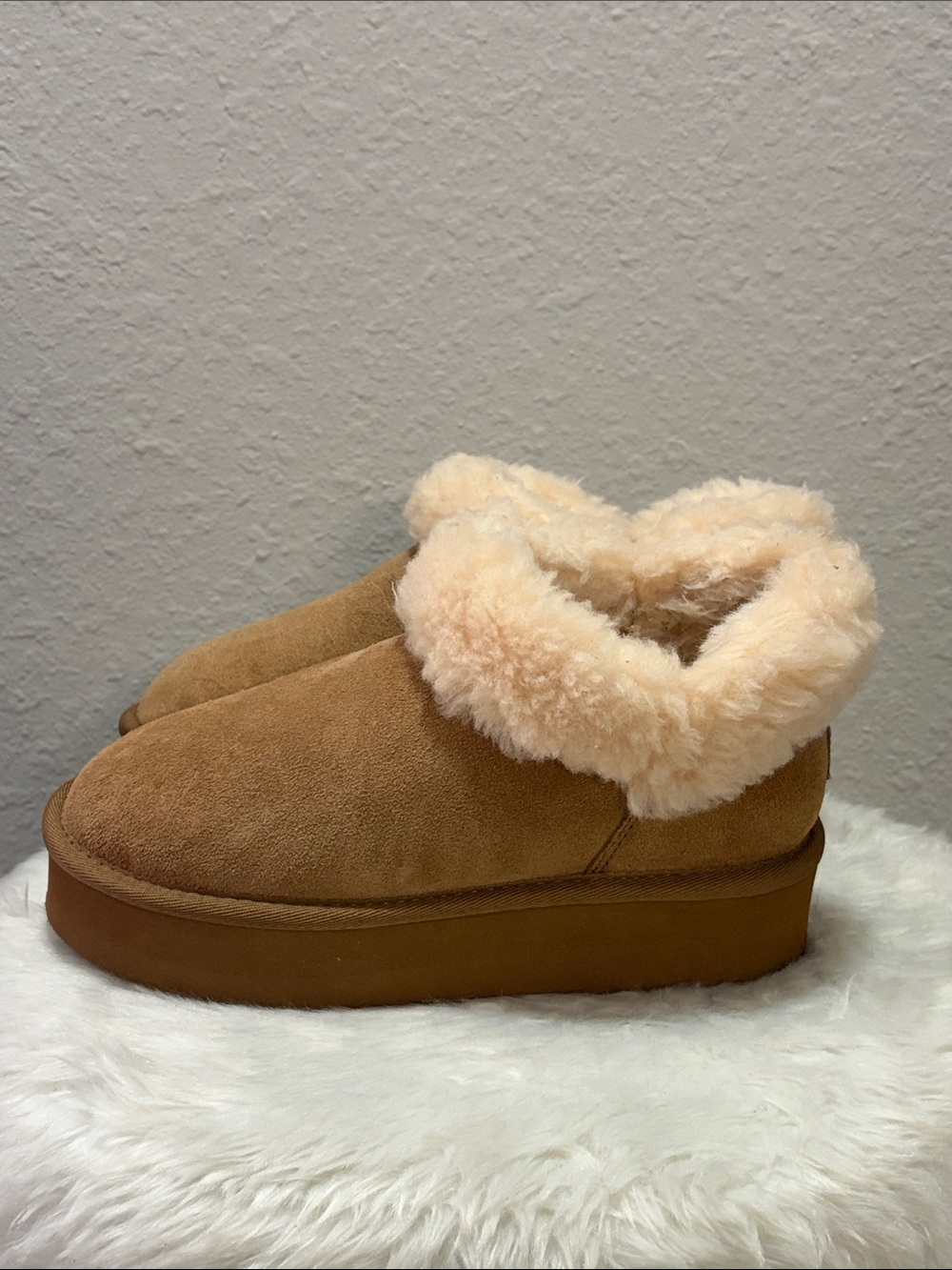 BearPaw platform boots